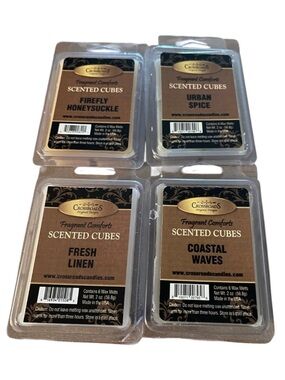 Set of 4 Scented Cubes. New in packaging